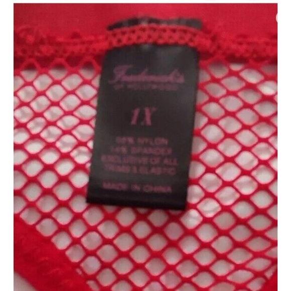 Fredericks Of Hollywood Fern Sexy Thong Underwear 1X - Picture 2 of 3